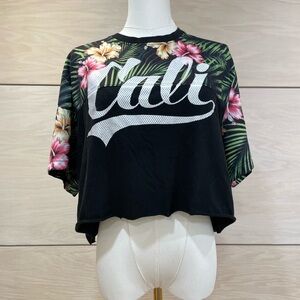 Tony Hawk Cali Floral Crop Top